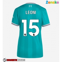 Ženske Nogometnih dresov Liverpool Giovanni Leoni #15 Tretji 2025-26 Kratki rokavi